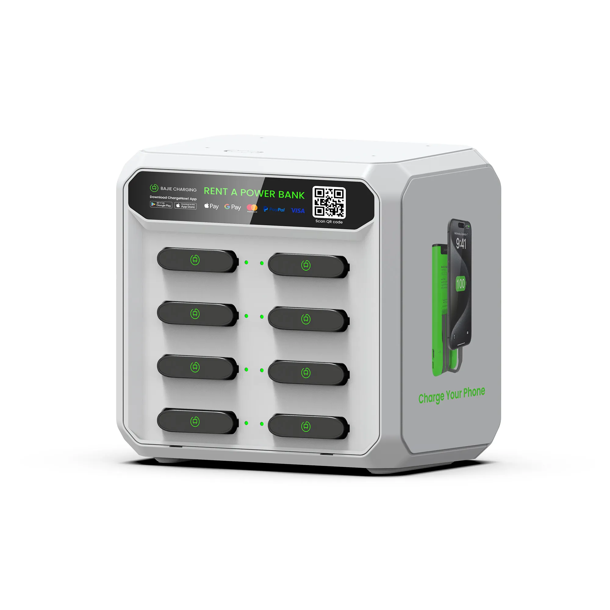 8-Slot All-in-one Charging Station