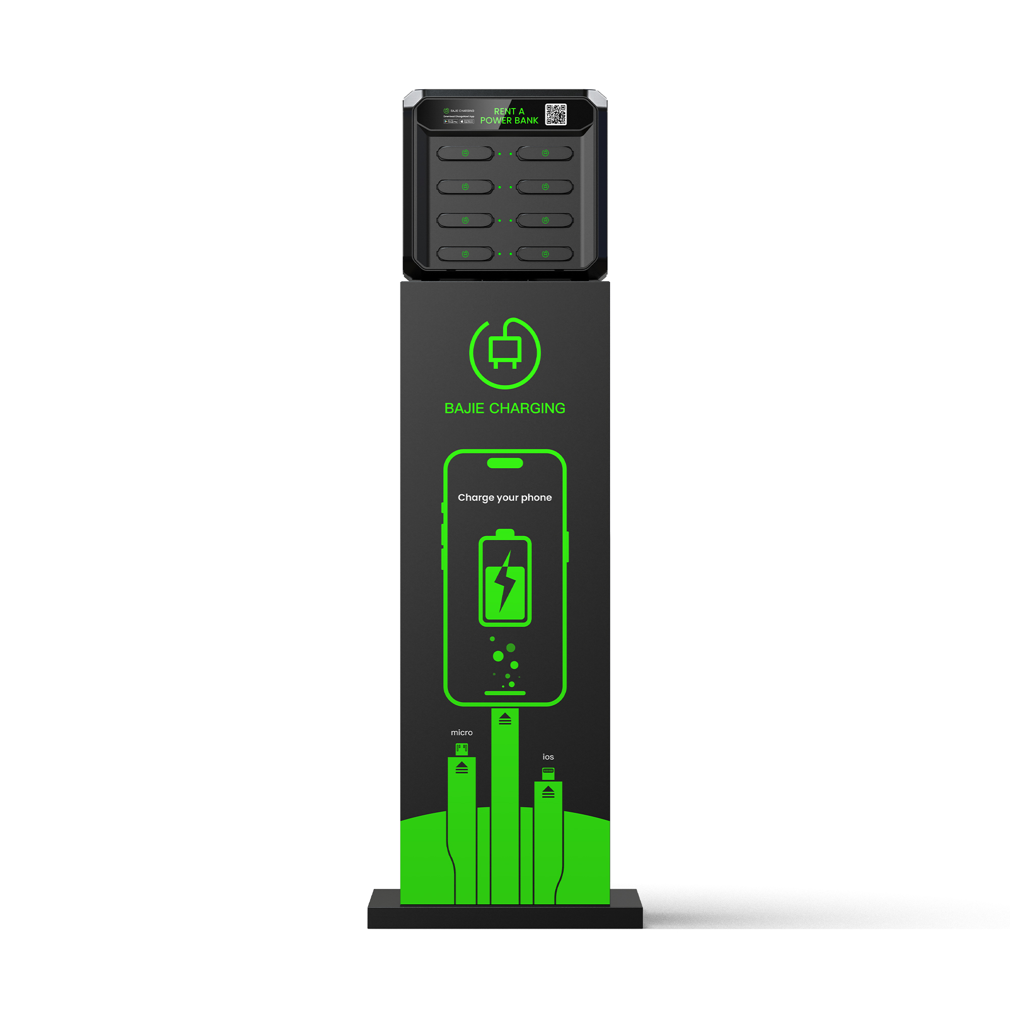 8-Slot All-in-one Charging Station