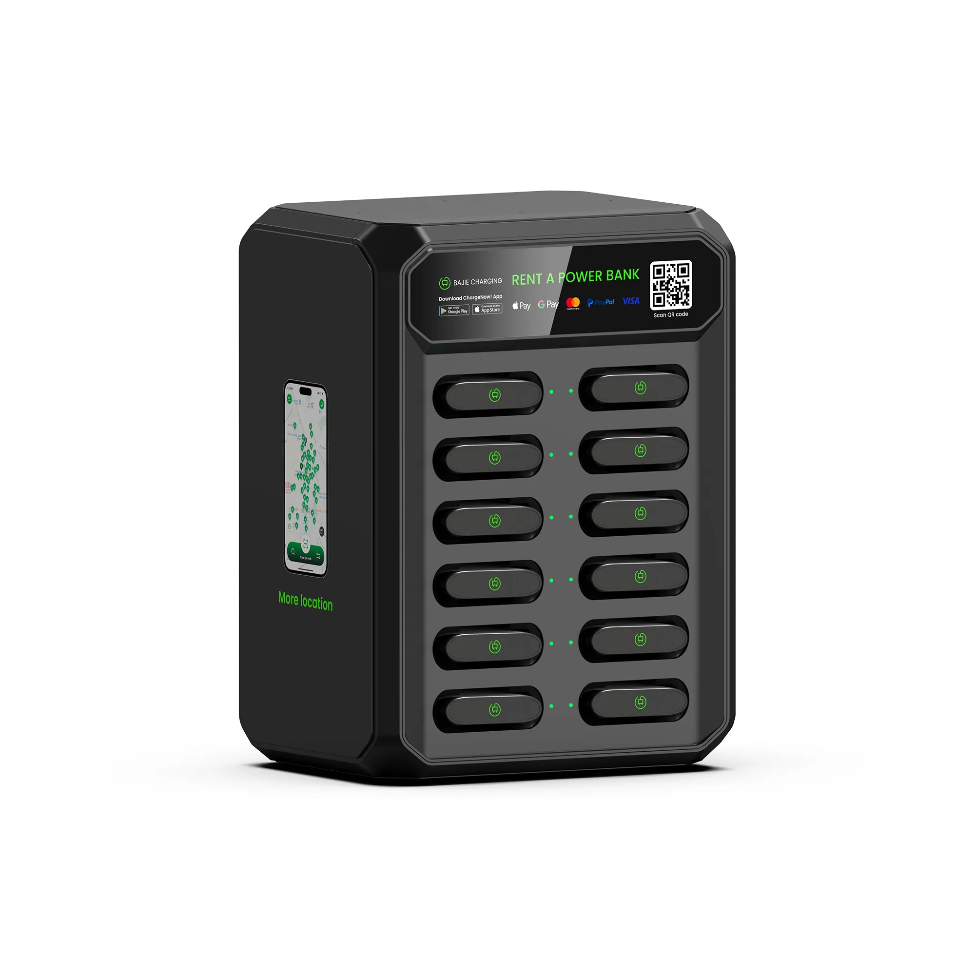 12-Slot Phone Charging Station