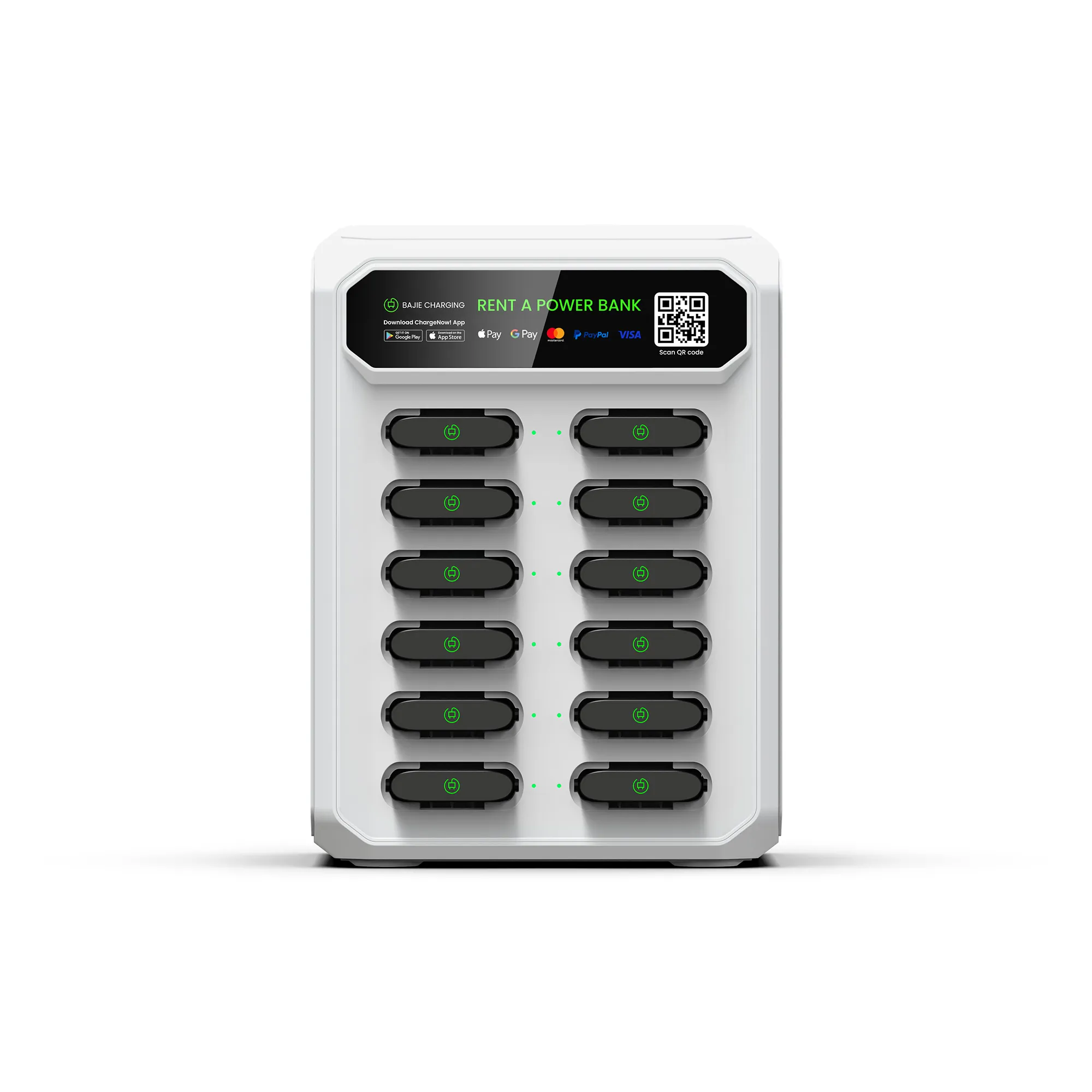 12-Slot Phone Charging Station