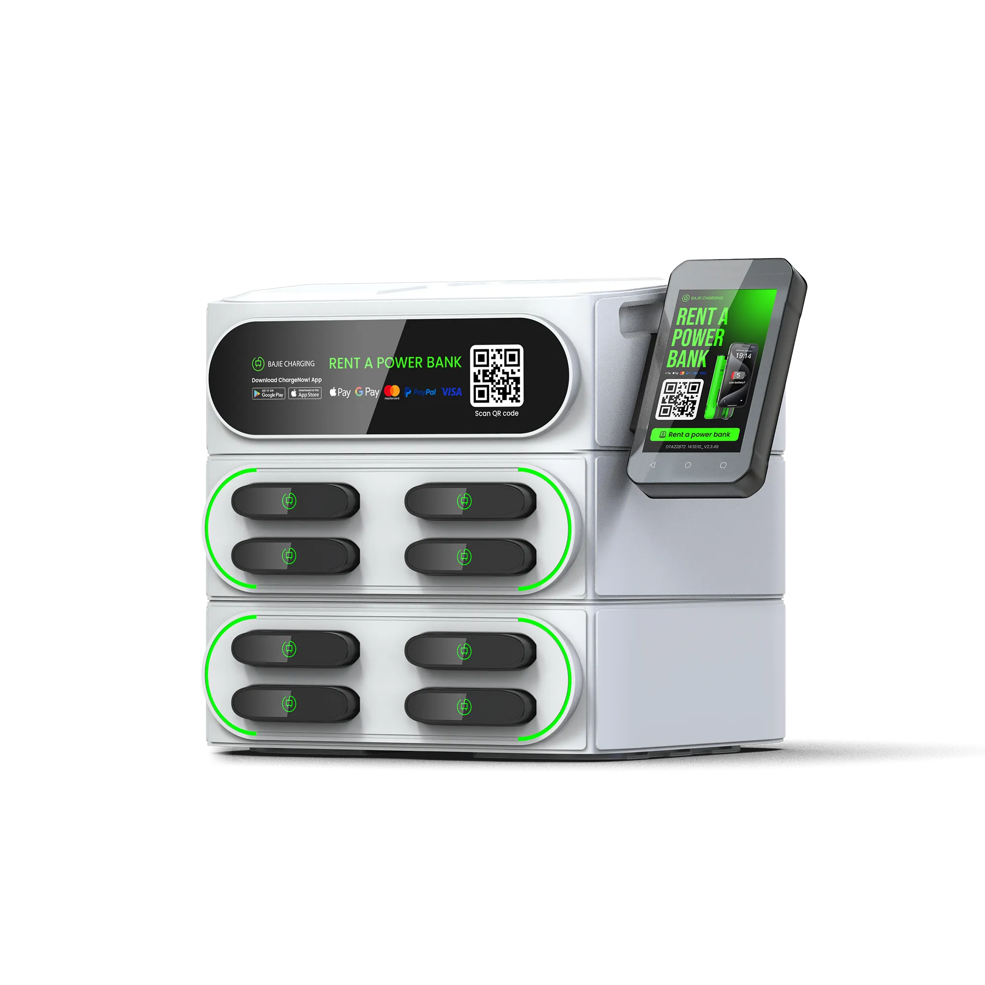 8-Slot Cell Phone Power Bank