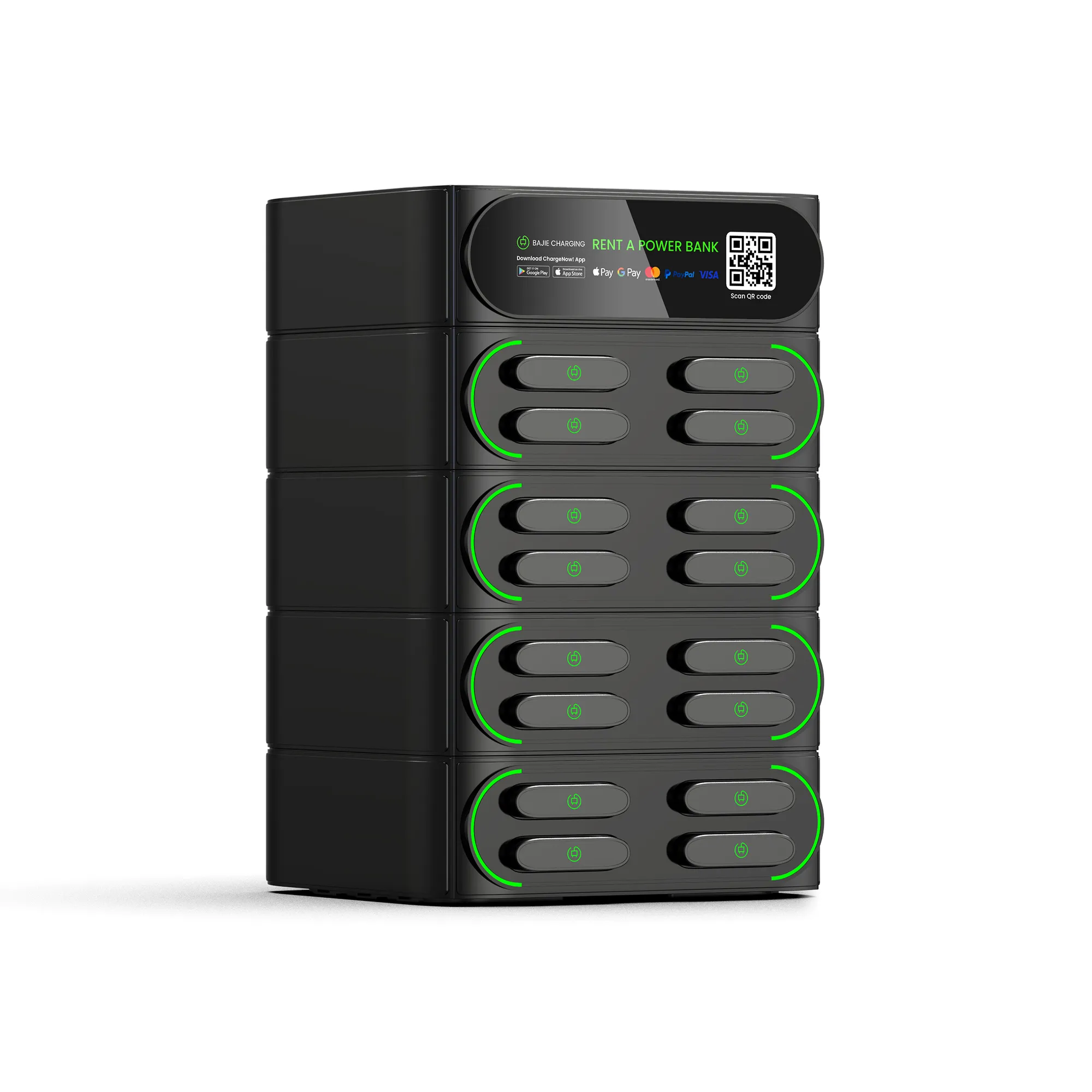 16-Slot Power Bank Station Share